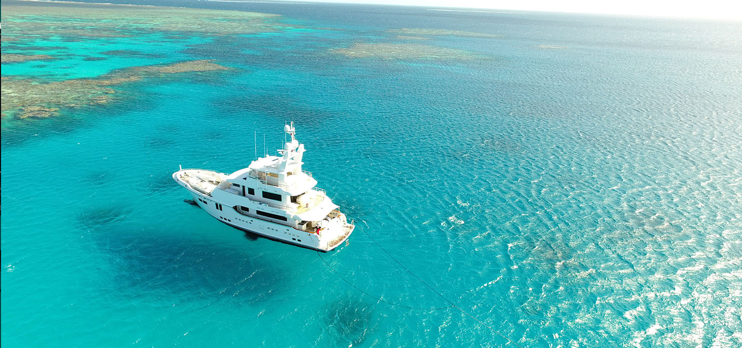 Cruise to paradise. Arrange a motor yacht charter with Fraser.